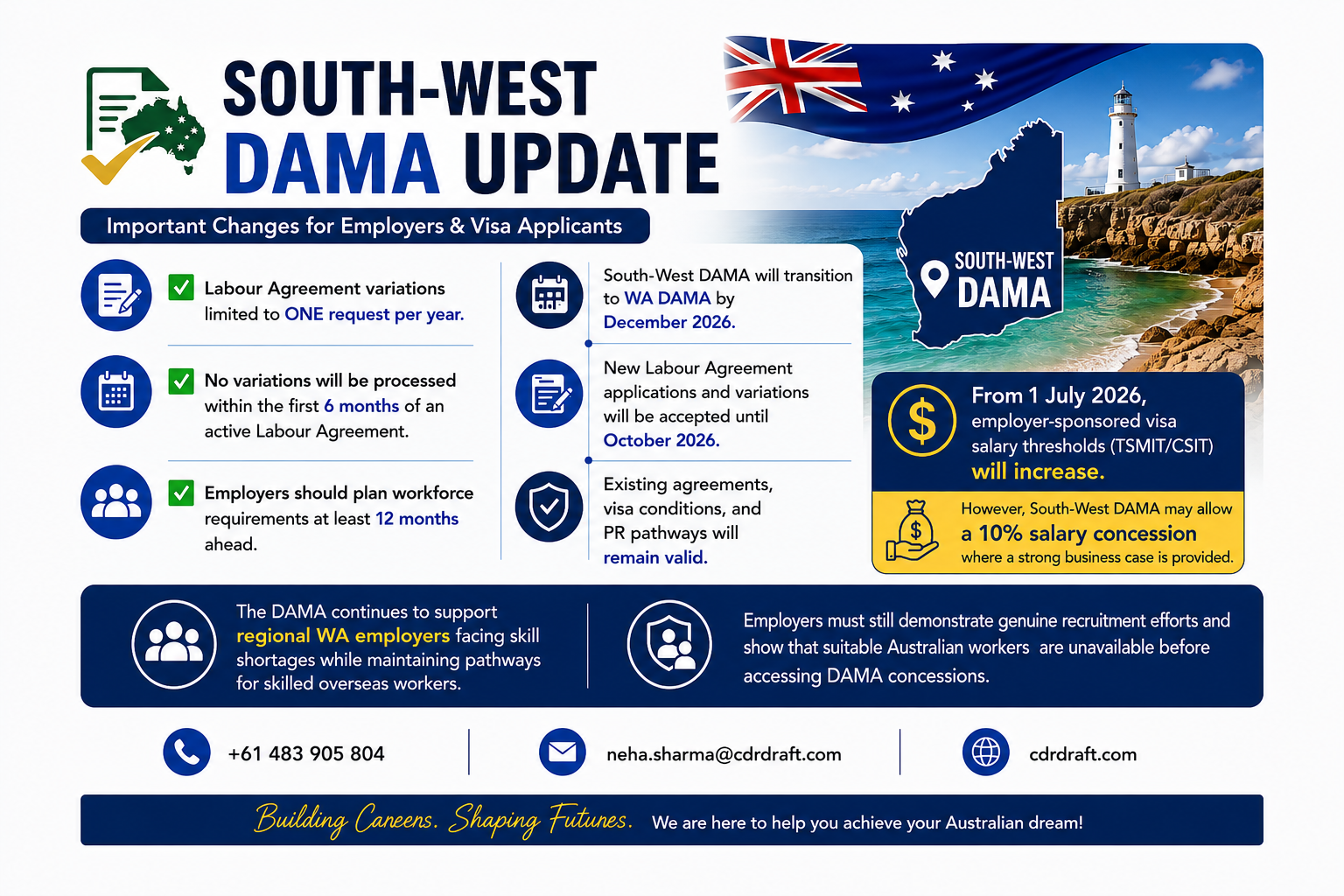 📢 SOUTH-WEST DAMA UPDATE